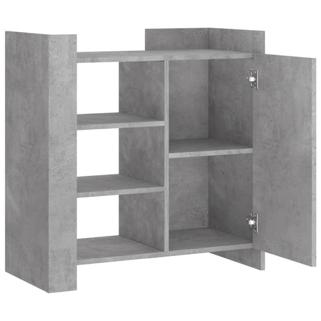 Dressoir 73,5x35x75 cm bewerkt hout betongrijs - AllerleiShop