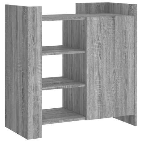 Dressoir 73,5x35x75 cm bewerkt hout grijs sonoma eikenkleurig - AllerleiShop