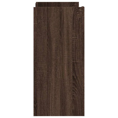 Dressoir 73,5x35x75 cm bewerkt hout bruin eikenkleur - AllerleiShop