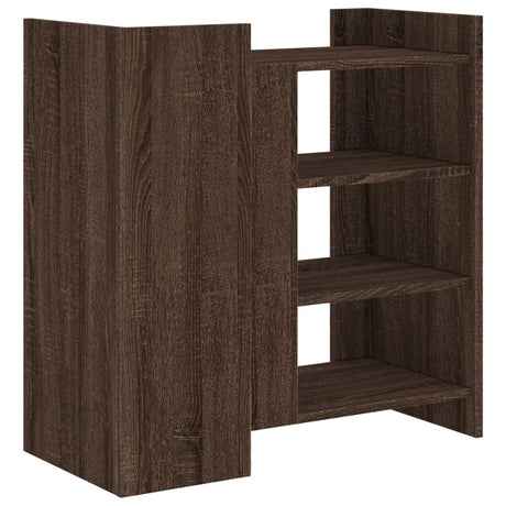 Dressoir 73,5x35x75 cm bewerkt hout bruin eikenkleur - AllerleiShop