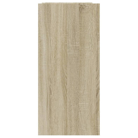 Dressoir 100x35x75 cm bewerkt hout sonoma eikenkleurig - AllerleiShop