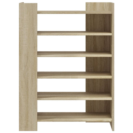 Schoenenkast 74,5x37,5x100 cm bewerkt hout sonoma eikenkleurig - AllerleiShop