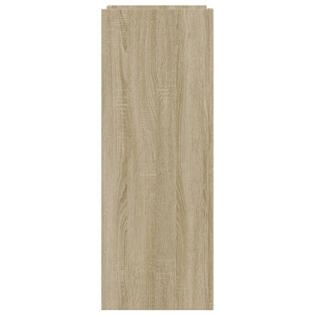 Schoenenkast 74,5x37,5x100 cm bewerkt hout sonoma eikenkleurig - AllerleiShop