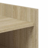 Schoenenkast 74,5x37,5x100 cm bewerkt hout sonoma eikenkleurig - AllerleiShop