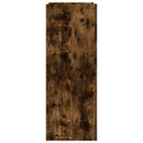 Schoenenkast 74,5x37,5x100 cm bewerkt hout gerookt eikenkleurig - AllerleiShop