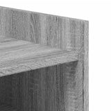 Schoenenkast 74,5x37,5x100 cm bewerkt hout grijs sonoma eiken - AllerleiShop