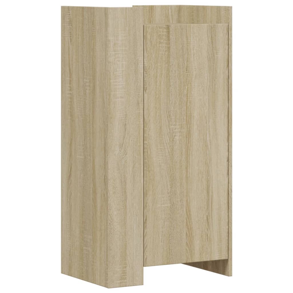 Schoenenkast 52x37,5x100 cm bewerkt hout sonoma eikenkleurig - AllerleiShop