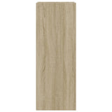 Schoenenkast 52x37,5x100 cm bewerkt hout sonoma eikenkleurig - AllerleiShop