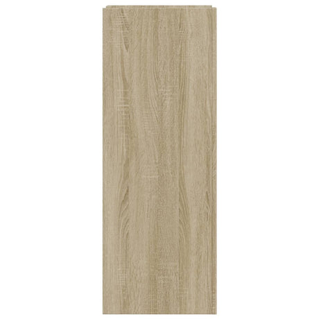 Schoenenkast 52x37,5x100 cm bewerkt hout sonoma eikenkleurig - AllerleiShop