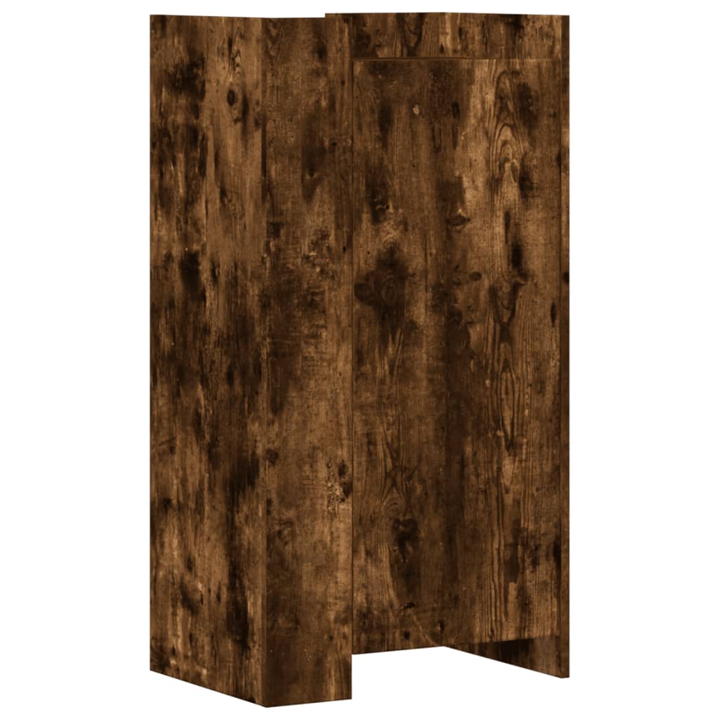 Schoenenkast 52x37,5x100 cm bewerkt hout gerookt eikenkleurig - AllerleiShop