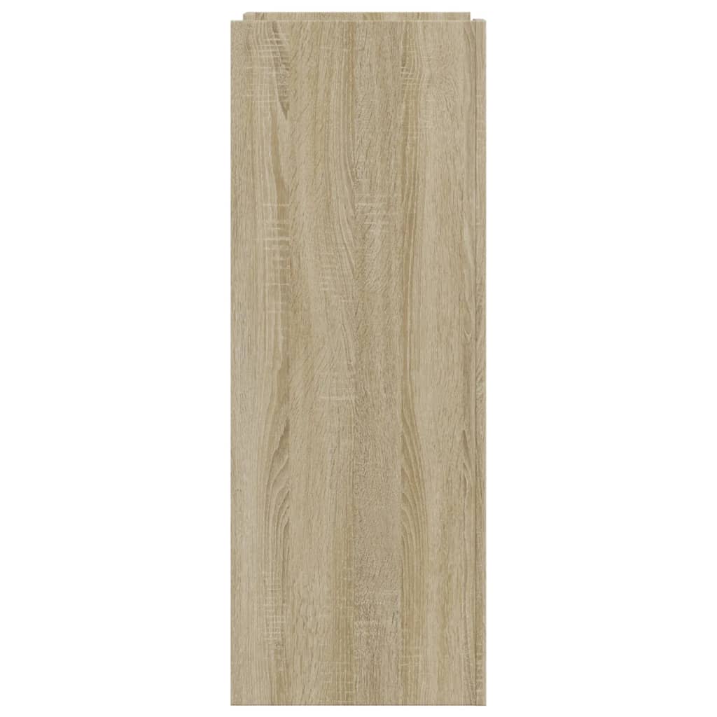 Schoenenkast 52x37,5x100 cm bewerkt hout sonoma eikenkleurig - AllerleiShop