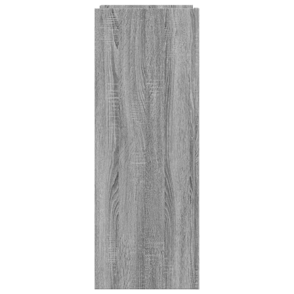 Schoenenkast 52x37,5x100 cm bewerkt hout grijs sonoma eiken - AllerleiShop