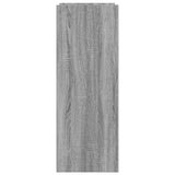 Schoenenkast 52x37,5x100 cm bewerkt hout grijs sonoma eiken - AllerleiShop