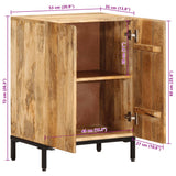 Dressoir 53x35x72 cm massief mangohout - AllerleiShop