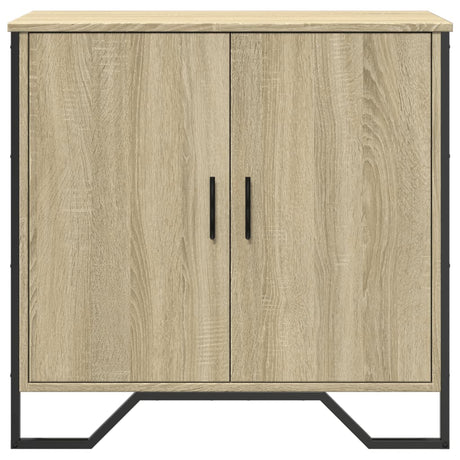 Dressoir 78x35,5x74,5 cm bewerkt hout sonoma eikenkleurig - AllerleiShop