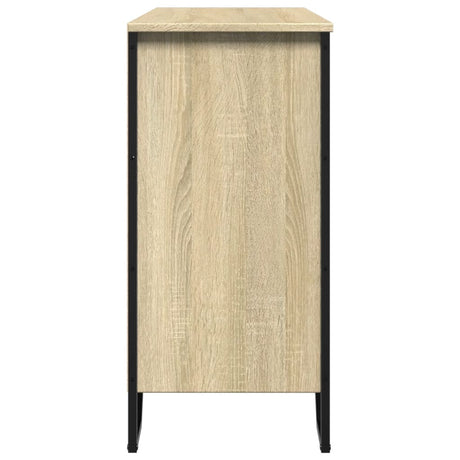 Dressoir 101x35,5x74,5 cm bewerkt hout sonoma eikenkleurig - AllerleiShop