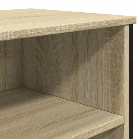 Dressoir 101x35,5x74,5 cm bewerkt hout sonoma eikenkleurig - AllerleiShop