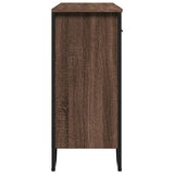 Dressoir 97x32,5x74,5 cm bewerkt hout bruin eikenkleur - AllerleiShop