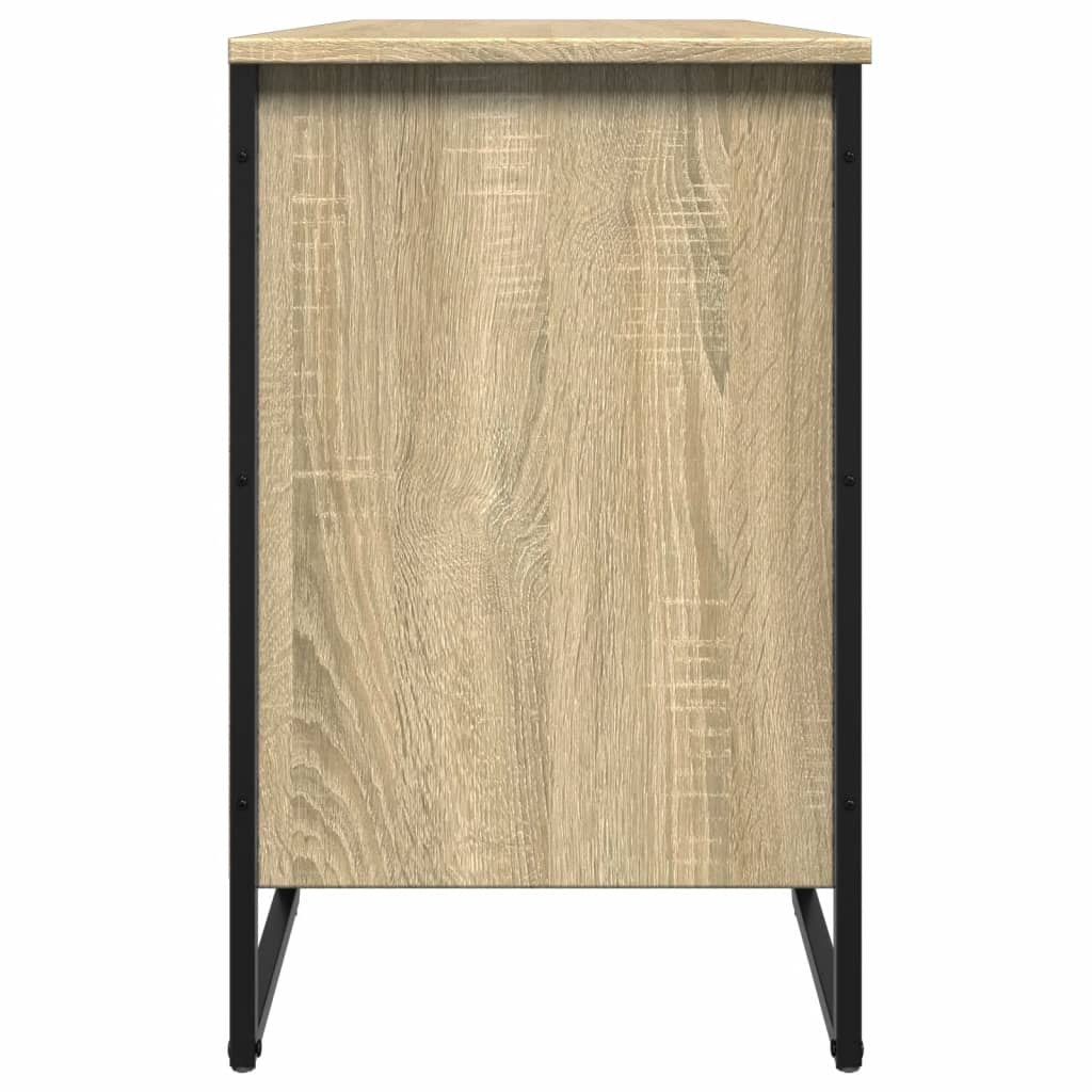 Schoenenkast 90x38x61,5 cm bewerkt hout sonoma eikenkleurig - AllerleiShop