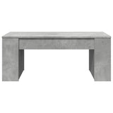 Salontafel 102x55x42 cm bewerkt hout betongrijs