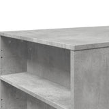 Salontafel 102x55x42 cm bewerkt hout betongrijs