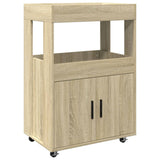 Drankkar 60x39,5x89 cm bewerkt hout sonoma eikenkleurig - AllerleiShop