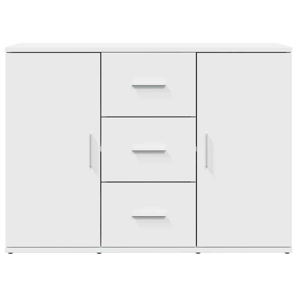 Dressoir 90,5x29,5x65 cm bewerkt hout wit - AllerleiShop