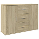 Dressoir 90,5x29,5x65 cm bewerkt hout sonoma eikenkleurig - AllerleiShop