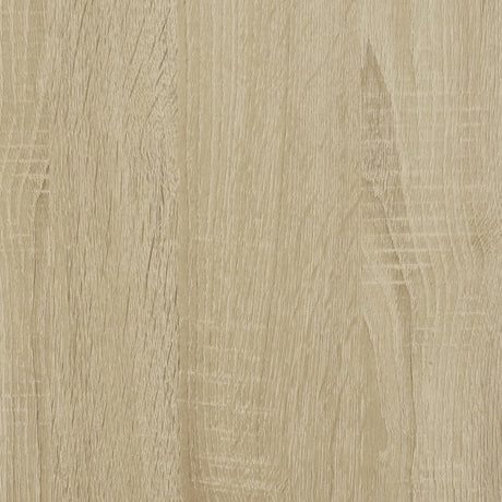 Hoge kast 79,5x35,5x137,5 cm bewerkt hout sonoma eikenkleurig - AllerleiShop