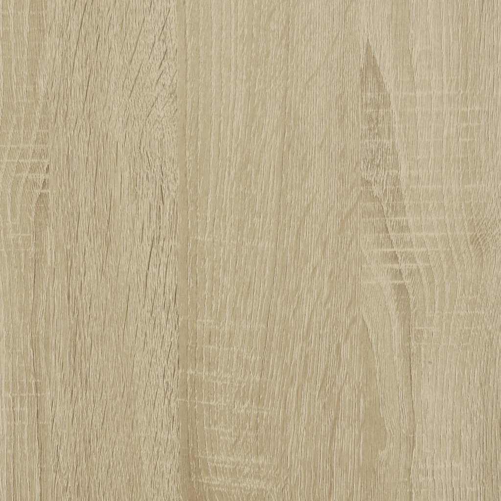 Dressoir 68x35x76 cm bewerkt hout sonoma eikenkleurig - AllerleiShop