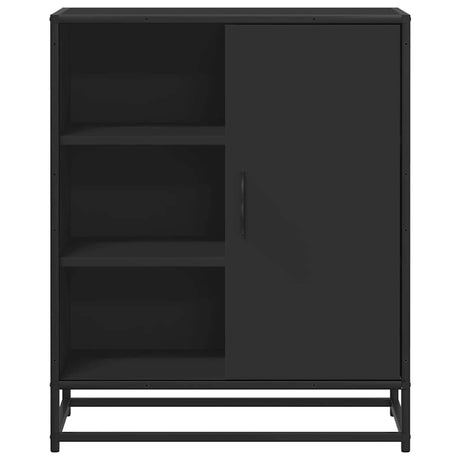 Dressoir 62x35x76 cm bewerkt hout zwart - AllerleiShop