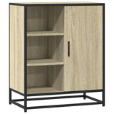 Dressoir 62x35x76 cm bewerkt hout sonoma eikenkleurig - AllerleiShop