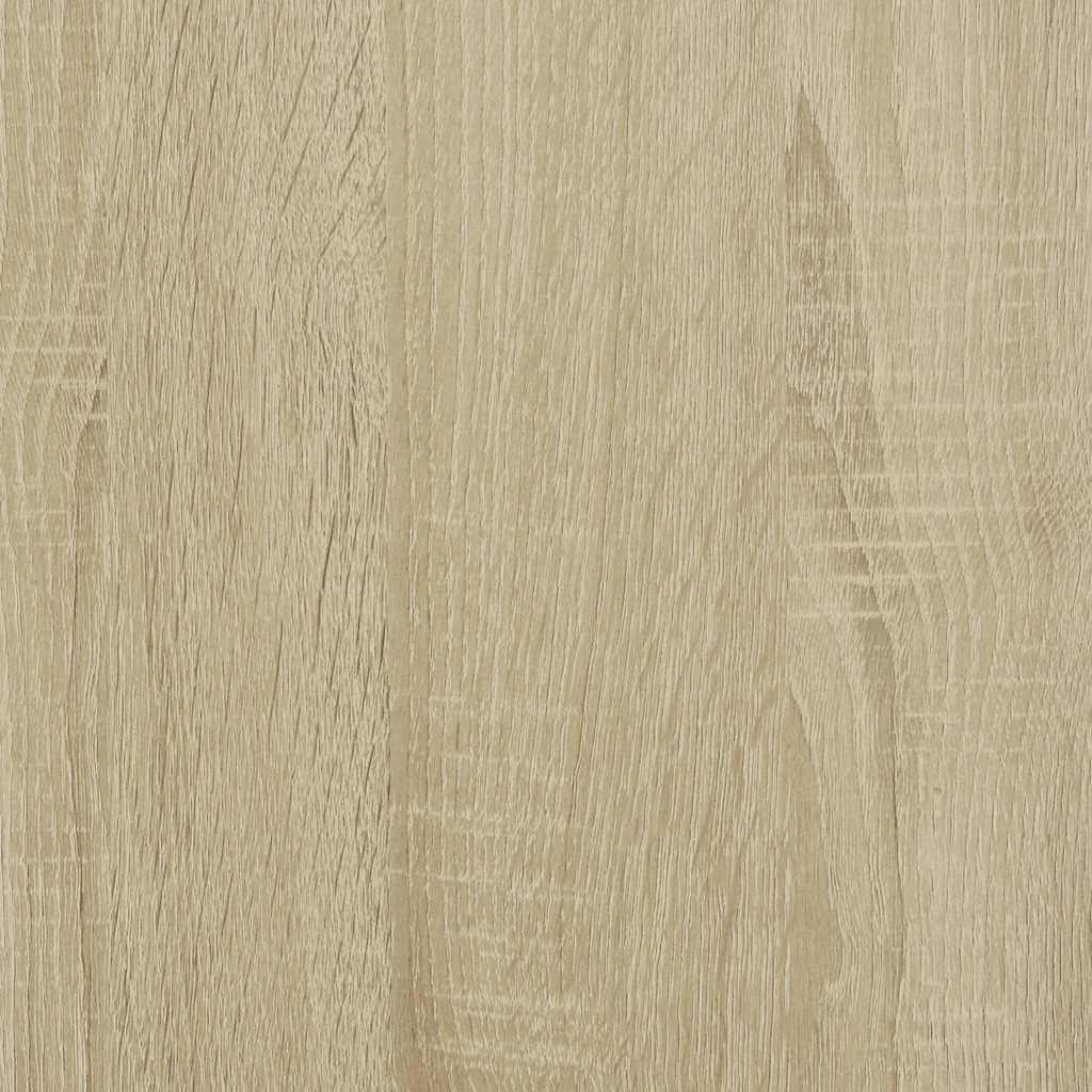 Dressoir 62x35x76 cm bewerkt hout sonoma eikenkleurig - AllerleiShop