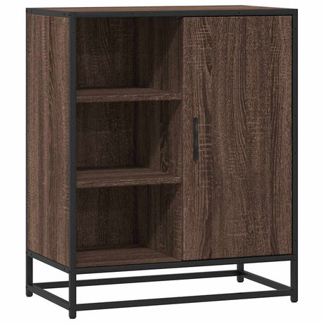 Dressoir 62x35x76 cm bewerkt hout bruin eikenkleur - AllerleiShop