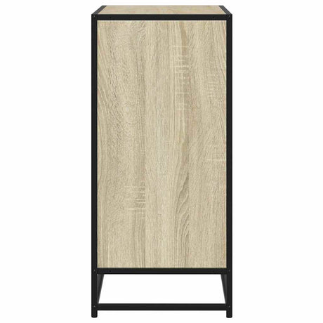 Dressoir 68x35x76 cm bewerkt hout sonoma eikenkleurig - AllerleiShop