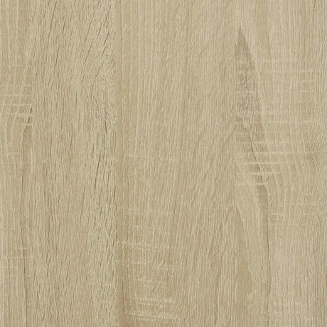 Hoge kast 68x35x106,5 cm bewerkt hout en metaal sonoma eiken - AllerleiShop