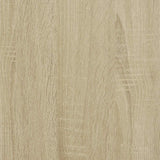 Ladekast 70x41x56 cm bewerkt hout sonoma eikenkleurig - AllerleiShop