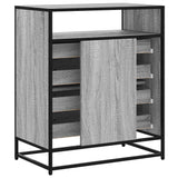 Ladekast 70x41x70 cm bewerkt hout grijs sonoma eikenkleurig - AllerleiShop