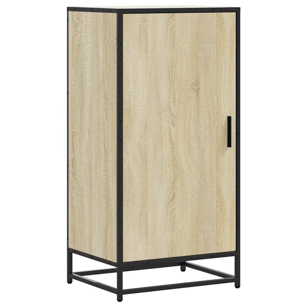 Schoenenrek 48x38x97,5 cm bewerkt hout sonoma eikenkleurig - AllerleiShop