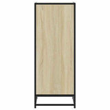 Schoenenrek 48x38x97,5 cm bewerkt hout sonoma eikenkleurig - AllerleiShop