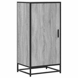 Schoenenrek 48x38x97,5 cm bewerkt hout grijs sonoma eikenkleur - AllerleiShop