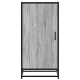 Schoenenrek 48x38x97,5 cm bewerkt hout grijs sonoma eikenkleur - AllerleiShop