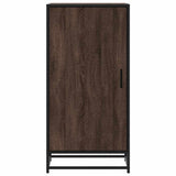 Schoenenrek 48x38x97,5 cm bewerkt hout bruin eikenkleurig - AllerleiShop