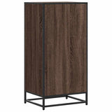 Schoenenrek 48x38x97,5 cm bewerkt hout bruin eikenkleurig - AllerleiShop