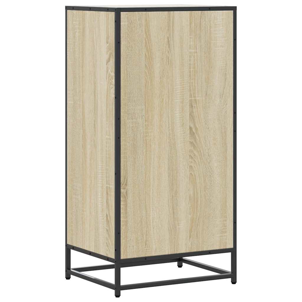 Schoenenrek 48x38x97,5 cm bewerkt hout sonoma eikenkleurig - AllerleiShop