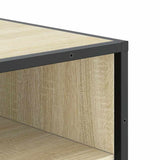 Schoenenrek 48x38x97,5 cm bewerkt hout sonoma eikenkleurig - AllerleiShop