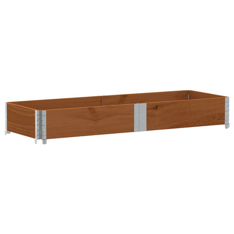 Plantenbak 150x50 cm massief grenenhout bruin - AllerleiShop