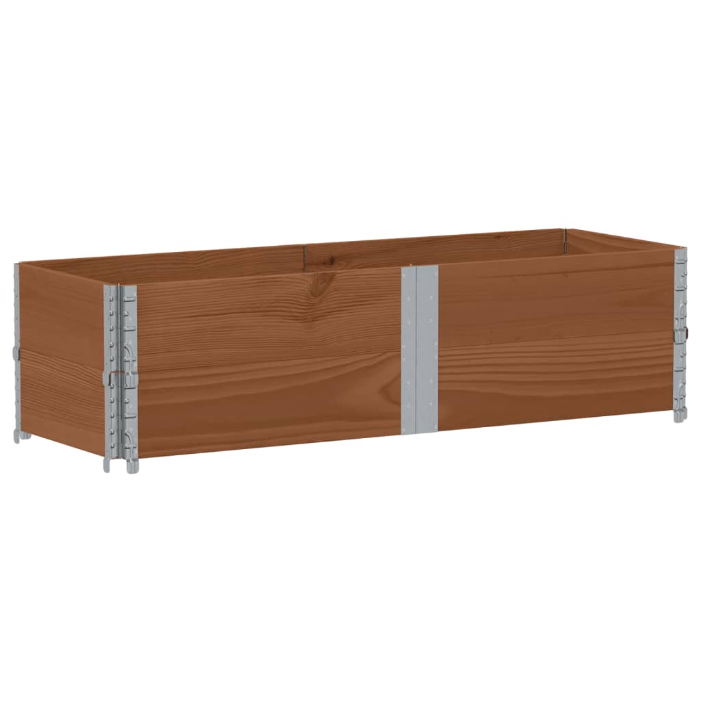 Plantenbak 150x50 cm massief grenenhout bruin - AllerleiShop