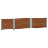 Plantenbak 150x50 cm massief grenenhout bruin - AllerleiShop