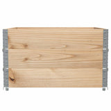 Plantenbak 100x100 cm massief grenenhout - AllerleiShop